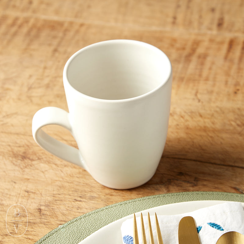 Simon Pearce BARRE MUG Alabaster