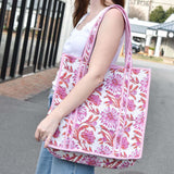 Queens Designs REGULAR QUILTED TOTE BAG