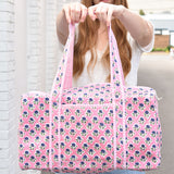 QUILTED DUFFEL BAG