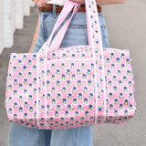 QUILTED DUFFEL BAG