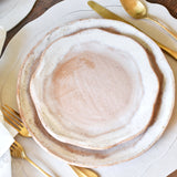 Etta B Pottery SCALLOPED SALAD PLATE