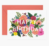 Rifle Paper Co JULIET ROSE BIRTHDAY CARD