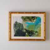 FRAMED PALETTE SERIES 8X10 GOLD BAMBOO No 10