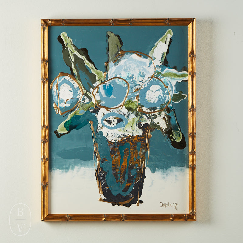 Vicki Denaburg FRAMED FLORAL LOVE 2