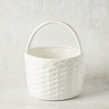 Melrose International HANDLED WEAVE BASKET 7.75 x 6.25