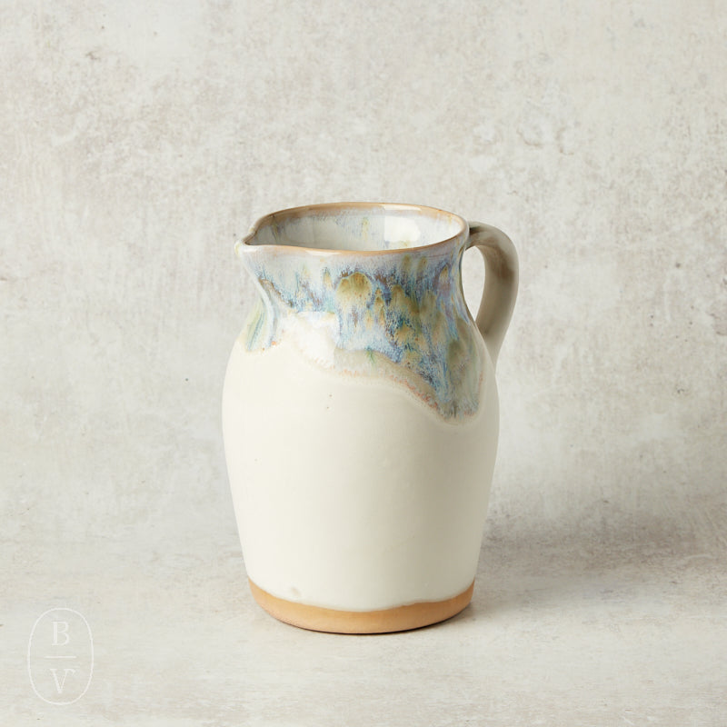 Etta B Pottery FARMHOUSE PITCHER Botanical Large