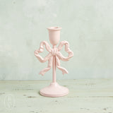 Creative Co-op METAL BOW CANDLEHOLDER Pink 8