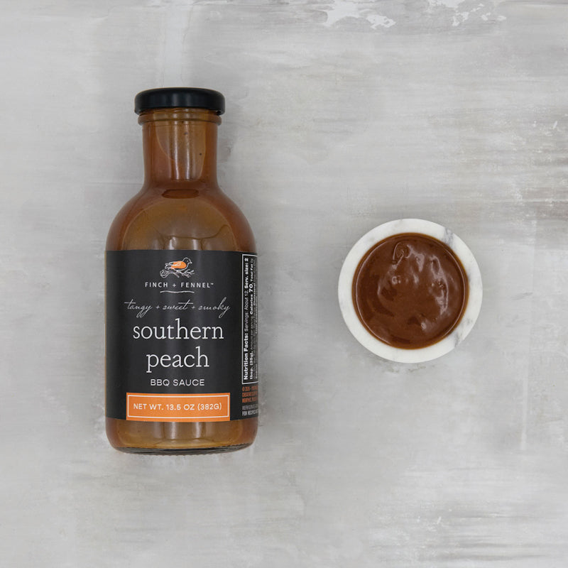 Finch + Fennel SOUTHERN PEACH BBQ SAUCE