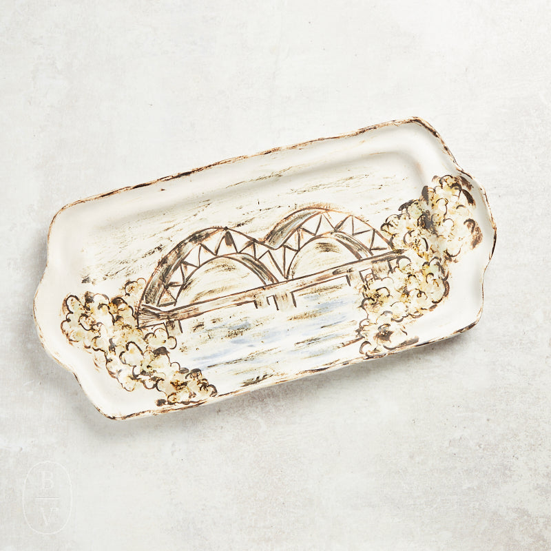 Etta B Pottery MEMPHIS BRIDGE TRAY