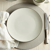 Casafina by Costa Nova STACKED ORGANIC DINNER PLATE Salt