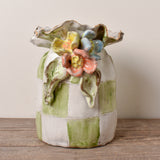 Dixie Pottery SAK VASE NO. 3 DESIGN 3 FLOWERS JULY 2026 DROP 1