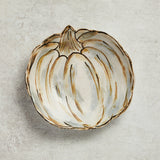 Etta B Pottery 2025 PUMPKIN SALAD PLATE Faded Wisteria