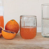Creative Co-op HAND BLOWN DRINKING GLASS Short