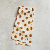 Geometry ARTISANAL FLORAL CREAM TEA TOWEL
