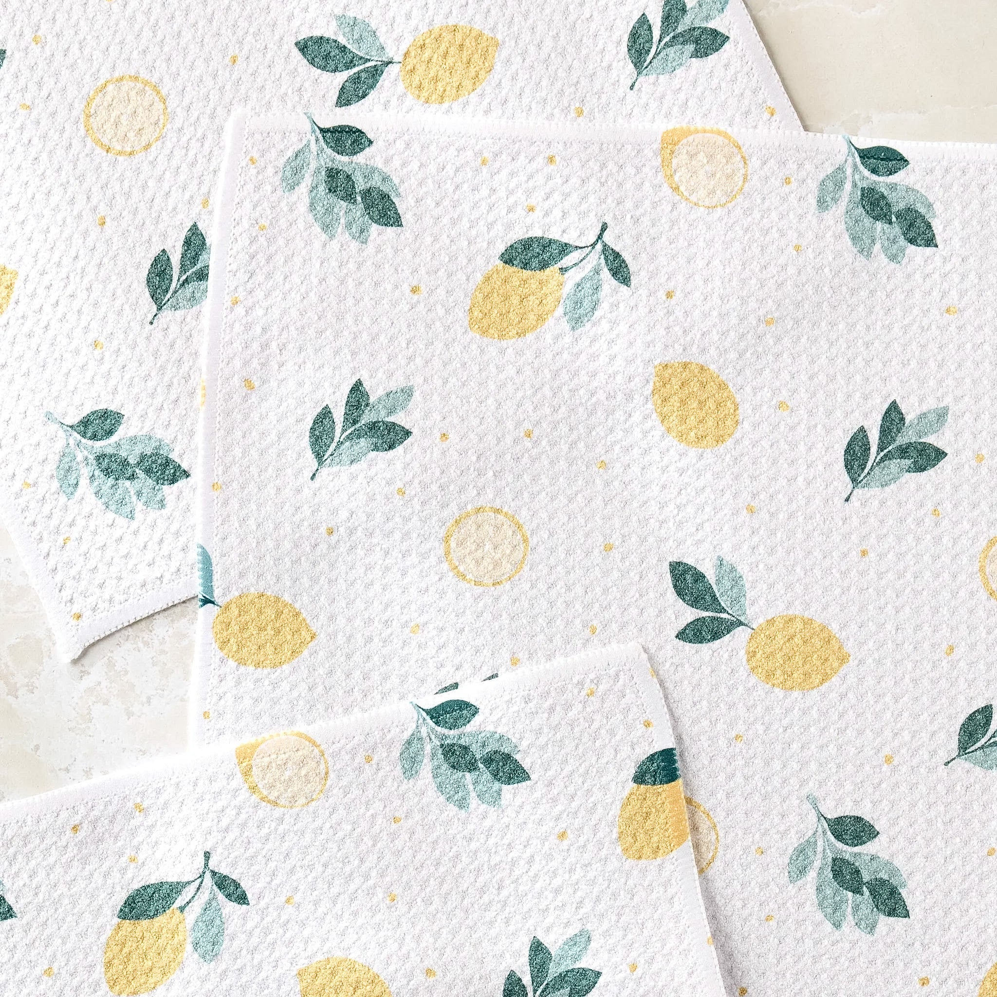 Geometry FRESHLY PICKED DISHCLOTH SET OF 3