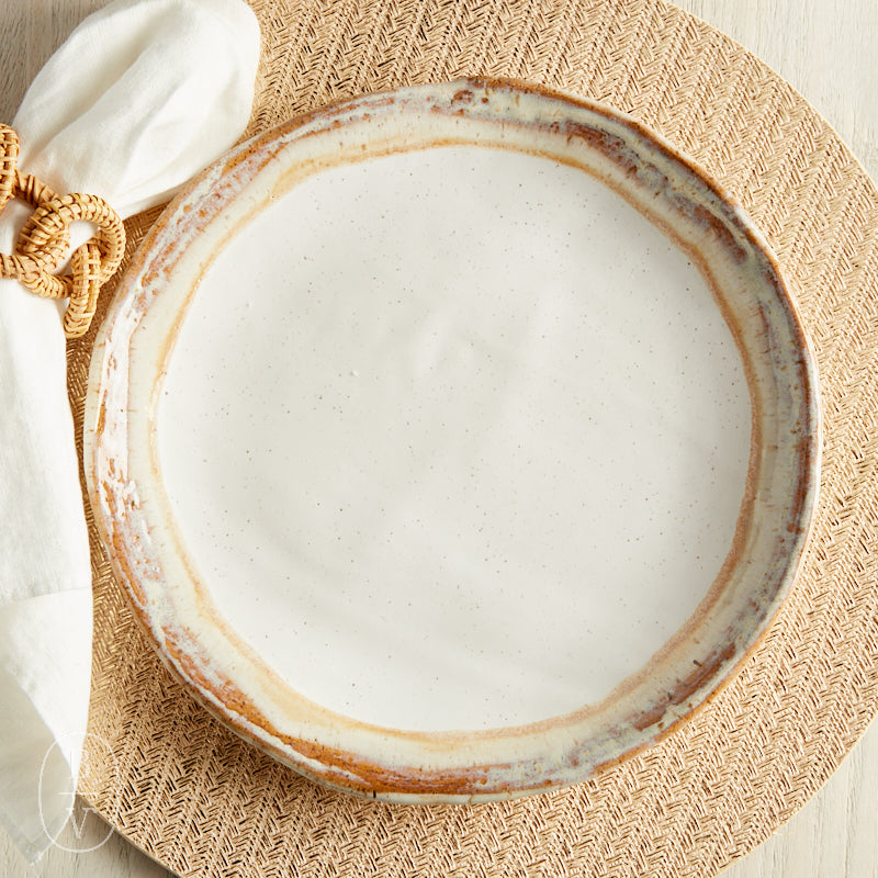 Etta B Pottery FARMHOUSE ROUND DINNER PLATE