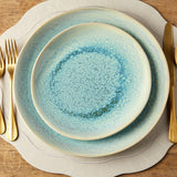 Simon Pearce BARRE SIDE PLATE Lagoon