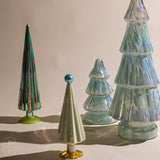 Cody Foster PLEATED GLASS TREE WITH BALL TOPPER 2024