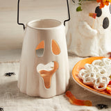 Creative Co-op CERAMIC GHOST LANTERN