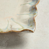 Etta B Pottery FLUTTERED RECTANGLE TRAY