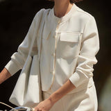 Varley HARTWELL BUTTON THROUGH SWEAT