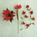 Creative Co-op PAPER POINSETTIA PICK