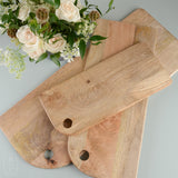 Creative Co-op MANGO WOOD CHEESE CUTTING BOARD