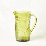 Boston International CODI GLASS PITCHER Olive