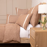 Pom Pom At Home RORY BIG PILLOW Terra Cotta Flax 28 x 36