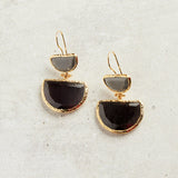 Virtue THE REGINA EARRINGS Black