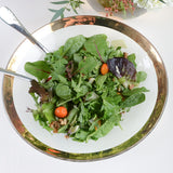 Annieglass ROMAN ANTIQUE WOK BOWL