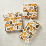 Boston International HALLOWEEN PUMPKIN PATTERN LUNCHEON NAPKINS
