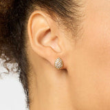 Julie Vos LUNA TEARDROP STUD