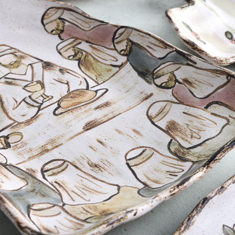 Etta B Pottery THE LAST SUPPER