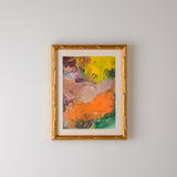 FRAMED PALETTE SERIES 8X10 GOLD BAMBOO No 11
