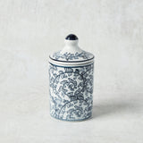 Creative Co-op STONEWARE PATTERN SPICE JAR Vine