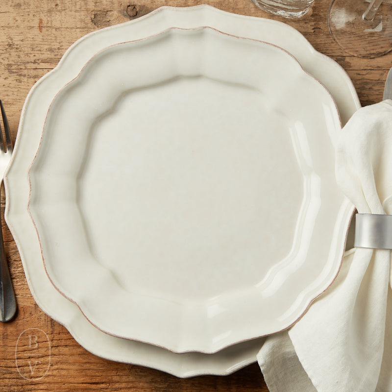 Casafina by Costa Nova IMPRESSIONS DINNER PLATE White