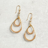 Darby Drake Jewelry and Design DOUBLE TEARDROP EARRINGS - ETS510