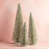 Raz Imports BOTTLE BRUSH TREE Champagne Green