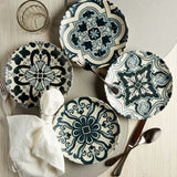 Casafina by Costa Nova ELEMENTS SALAD DESSERT PLATE SET OF 4 Lamego