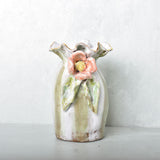 Dixie Pottery GOLD RIM SAK VASE NO 1