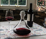 Simon Pearce VINTNER WINE DECANTER WITH MARBLE STOPPER