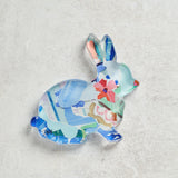 Lauren Dunn ACRYLIC BUNNY IN COLOR Blue