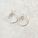 Virtue ORBIT HOOP EARRINGS Silver