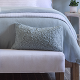 Pom Pom At Home MURPHY PILLOW WITH INSERT Seaglass