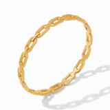 Julie Vos CHEVAL PAPERCLIP BANGLE Gold