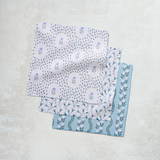 Geometry TRAILING FARMHOUSE FLORALS DISHCLOTH SET OF 3
