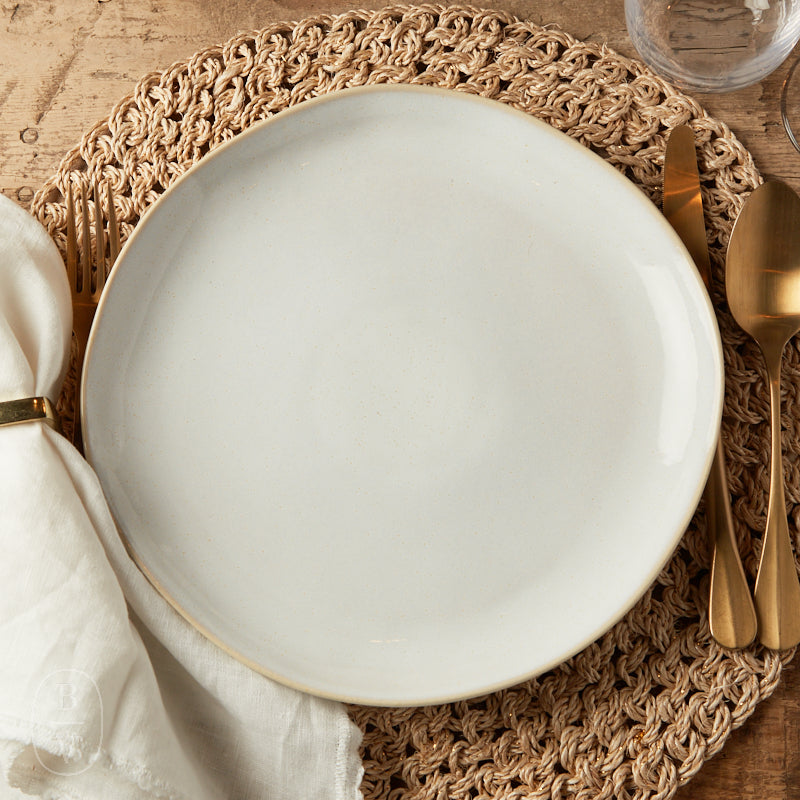 Casafina by Costa Nova BRISA DINNER PLATE Branca