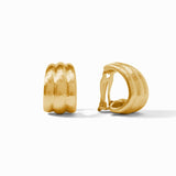 Julie Vos CIRQUE CLIP EARRINGS Gold