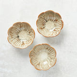 Bloomingville STONEWARE FLOWER SHAPED BOWL